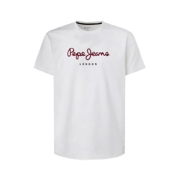 Pepe Jeans T-shirts basiques Blanc - T-SHIRT LOGO - L - Ref PM508208 19 €