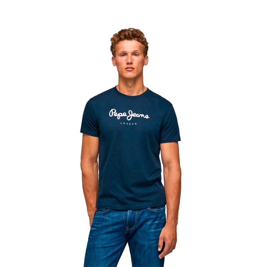 T-SHIRT IN COTONE CON STAMPA LOGO T-SHIRT IN COTONE CON STAMPA LOGO