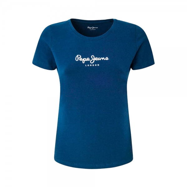 Pepe Jeans T-shirts hauts et polos Bleu marine - T-SHIRT IMPRIM LOGO - S - Ref PL505202 22 €