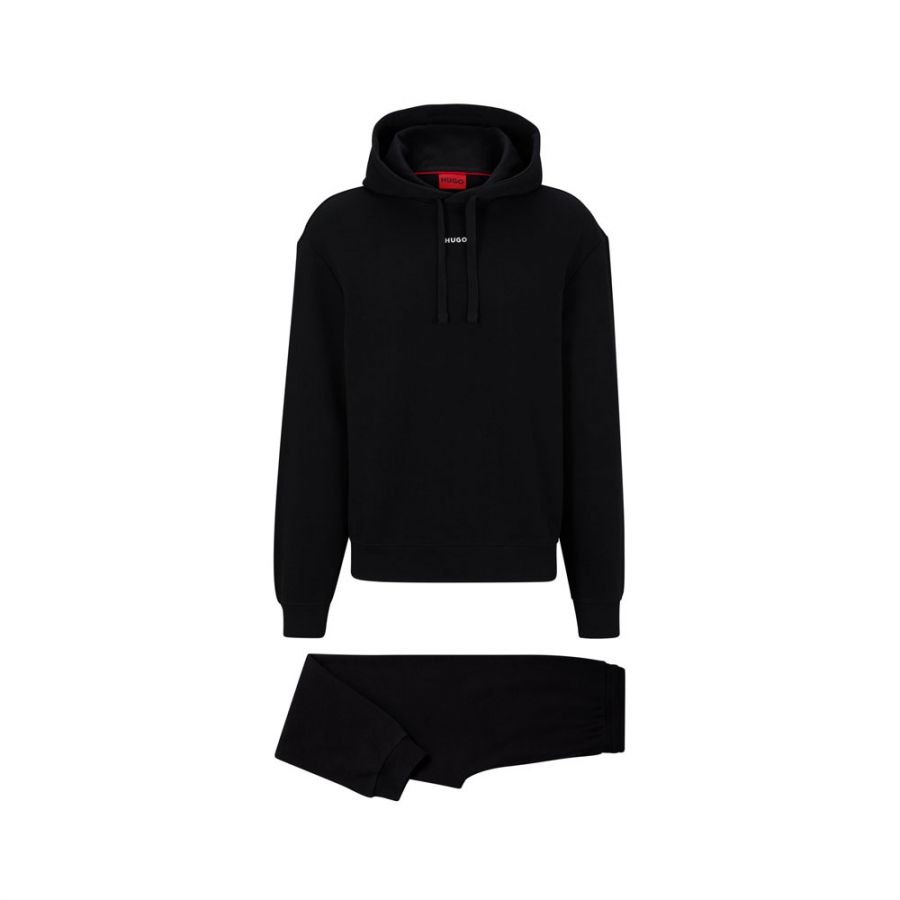 tracksuit-in-cotton-fleece-with-contrasting-brand-details tracksuit-in-cotton-fleece-with-contrasting-brand-details