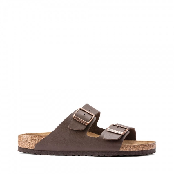 Birkenstock Sandales Arizona marron fonc en EVA unisexe coupe troite - 45 Brun- Ref 90 €