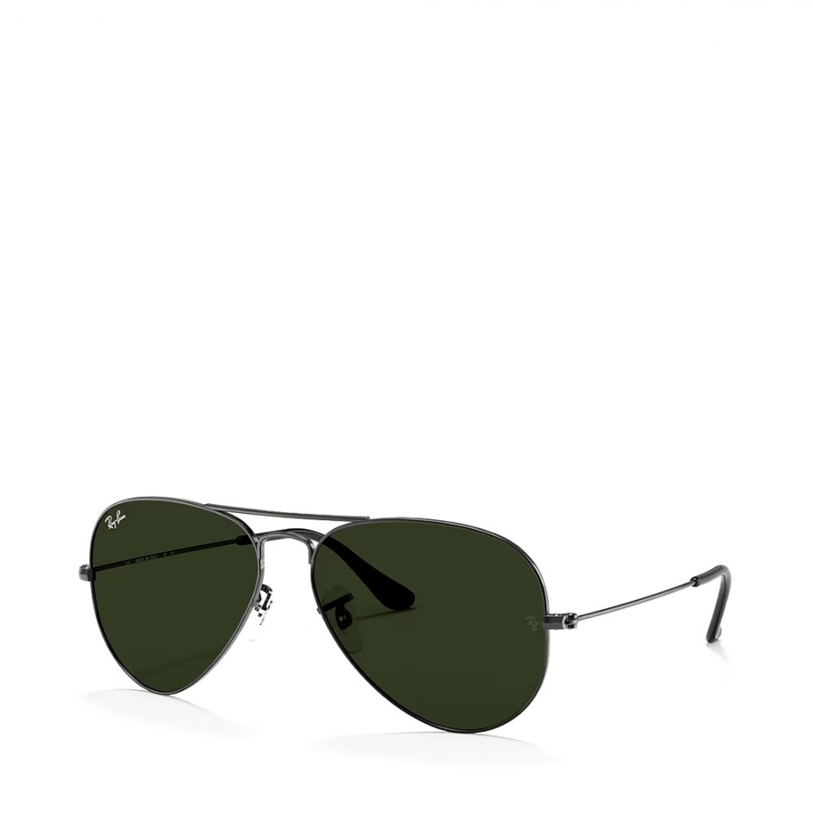 rb3025-aviateur-grand-metal-w0879-gunmetal-gris-vert rb3025-aviateur-grand-metal-w0879-gunmetal-gris-vert