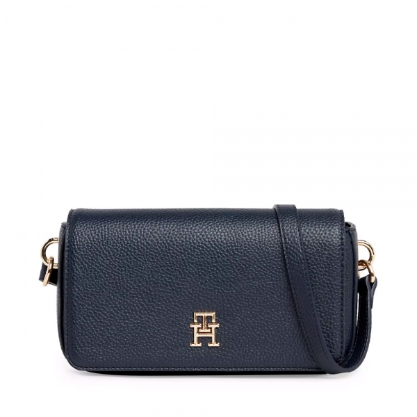 Tommy Hilfiger SAC BANDOULIRE TH EMBLME RABAT - U Bleu marine- Ref 104 €