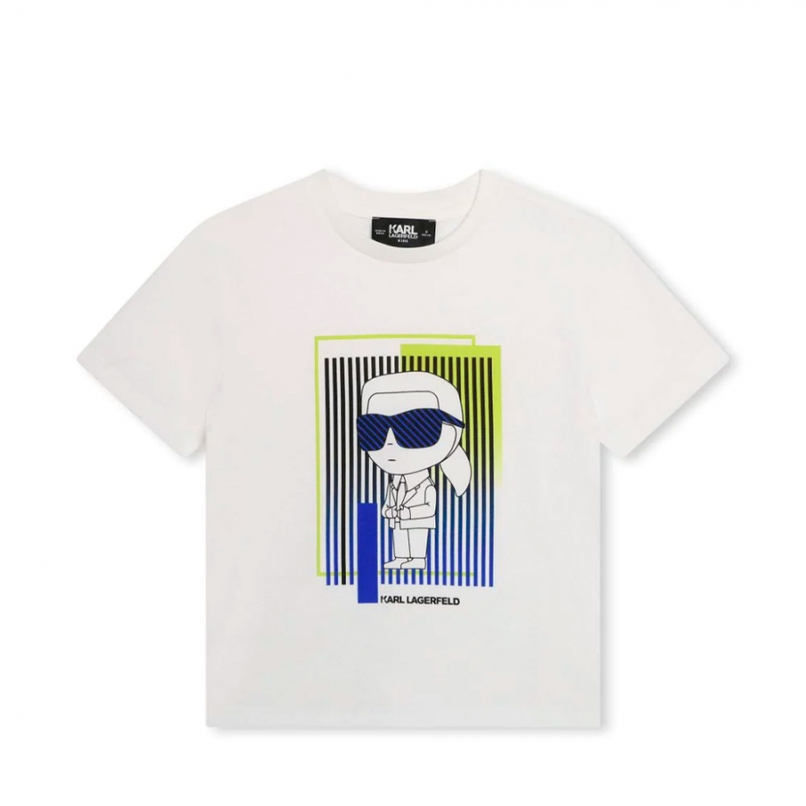 t-shirt-enfant-ikonik-blanc t-shirt-enfant-ikonik-blanc