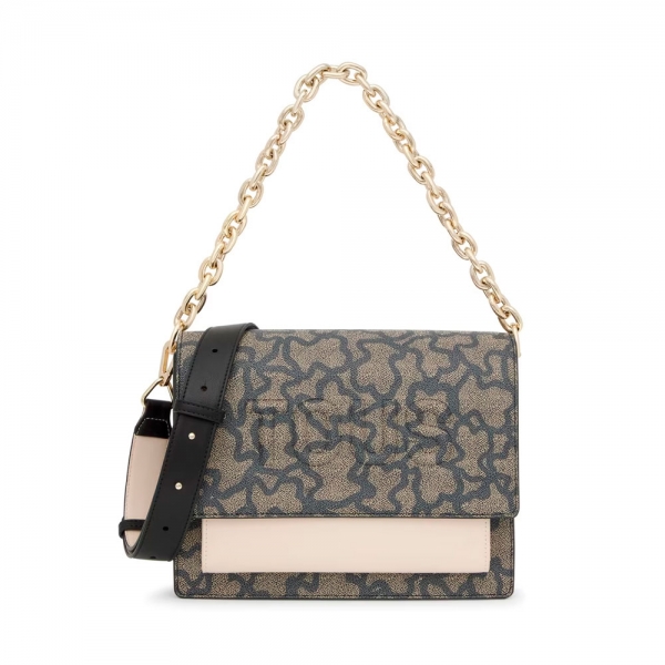 Tous Sac bandoulire moyen Audree Kaos Icon noirmulticolore - UNICA Noir- Ref 134 €