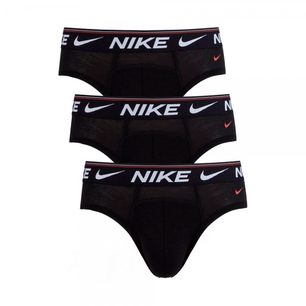 Nike Underwear Sous-vtements Noir - LOT DE 3 SLIPS HIP SLIPS - S - Ref 30 €