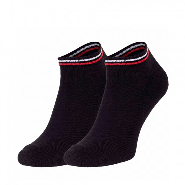 Tommy Hilfiger Vtements de sport Noir - LOT DE 2 CHAUSSETTES SNEAKER ICONIQUES - 43-46 - Ref 11 €