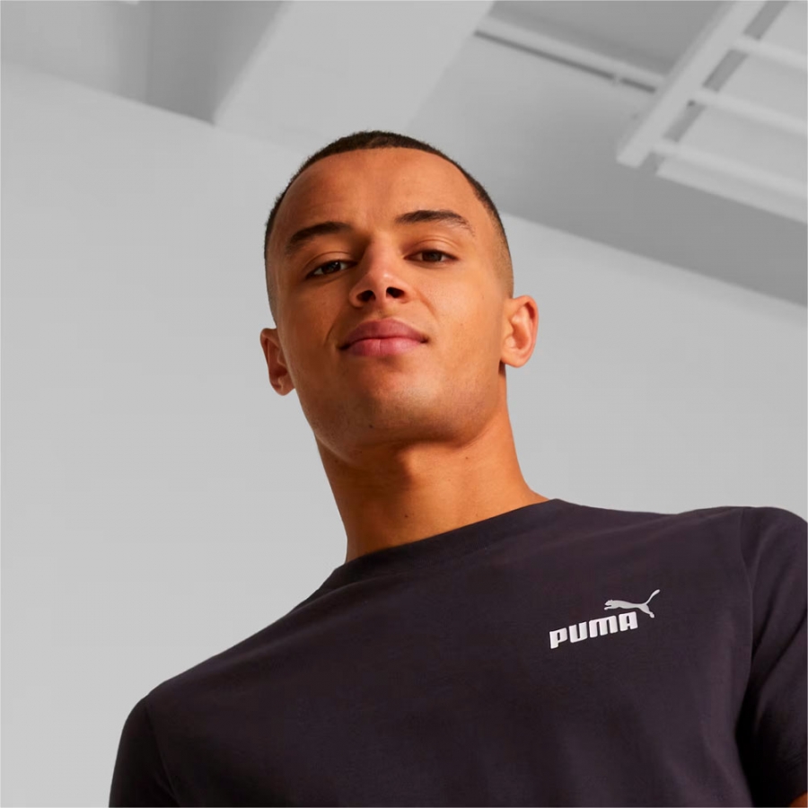 t-shirt-essentials-con-logo-bicolore t-shirt-essentials-con-logo-bicolore