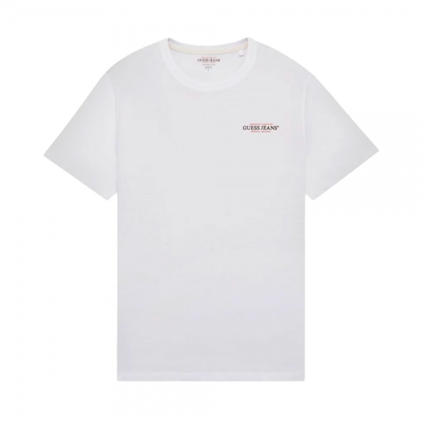 Guess T-shirts Blanc - T-SHIRT SLIM TRADITION AMRICAINE - S - Ref 35 €