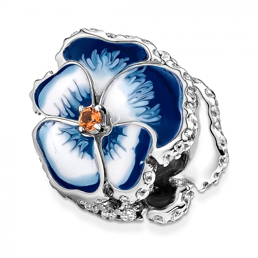 ciondolo-fiore-passante-blu-790777c02 ciondolo-fiore-passante-blu-790777c02