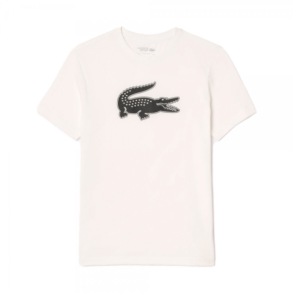 Lacoste T-shirts Blanc - T-SHIRT DE SPORT - 6 - Ref 60 €