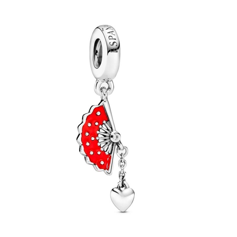pendant-charm-in-sterling-silver-spanish-fan-797879en09 pendant-charm-in-sterling-silver-spanish-fan-797879en09