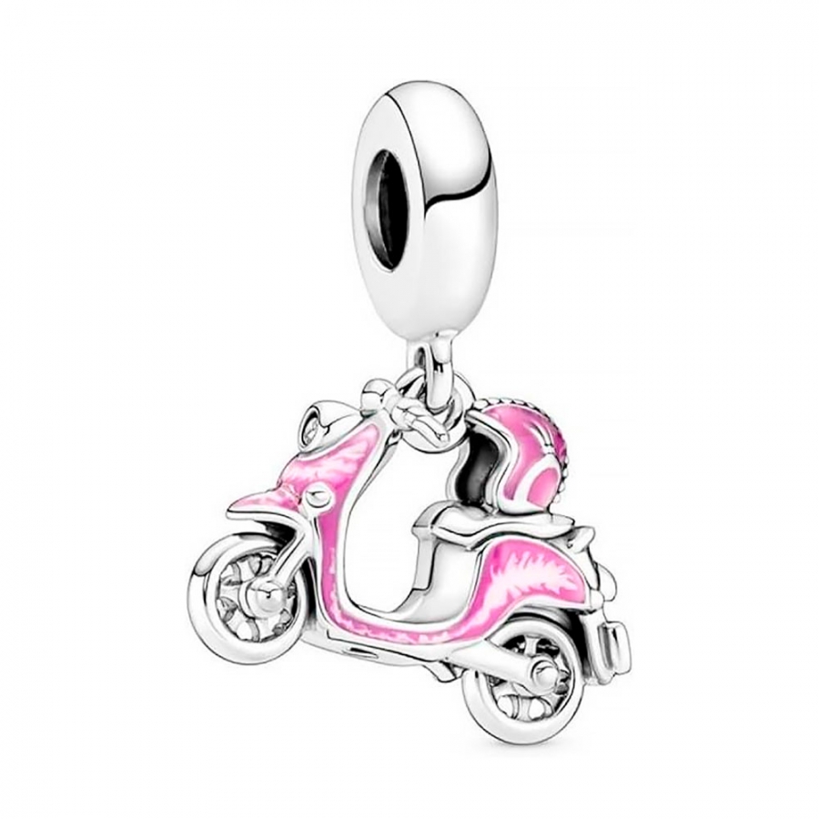 ciondolo-pendente-scooter-moto-rosa-791057c01 ciondolo-pendente-scooter-moto-rosa-791057c01