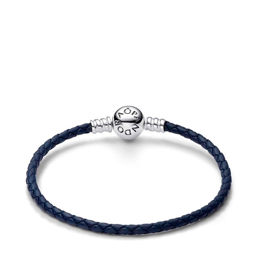 bracciale-pandora-moments-in-pelle-intrecciata-blu-con-chiusura-rotonda-592790c01-s1 bracciale-pandora-moments-in-pelle-intrecciata-blu-con-chiusura-rotonda-592790c01-s1