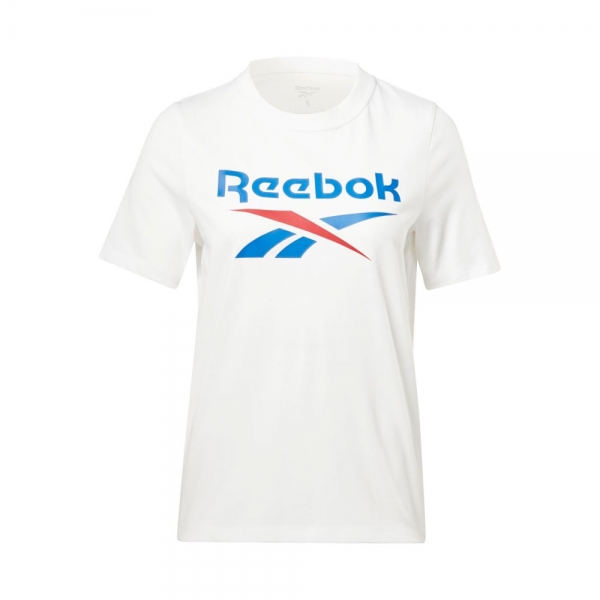Reebok T-shirts hauts et polos Blanc - T-SHIRT AVEC LOGO - S - Ref 14 €