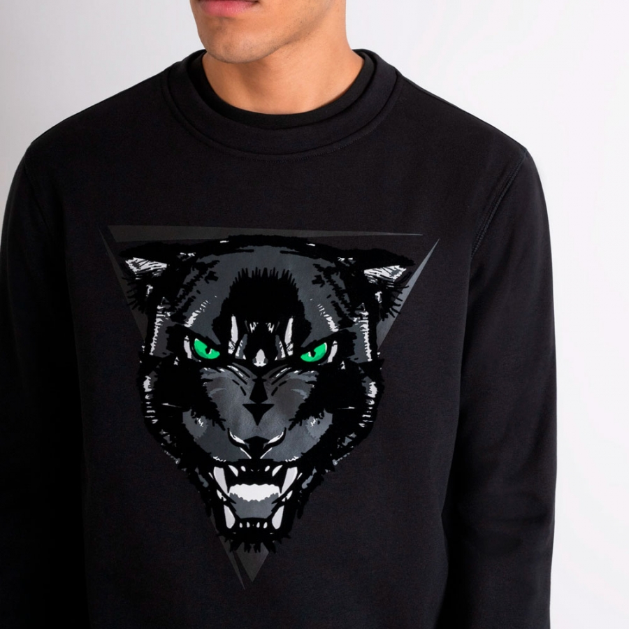 sweat-shirt-coupe-regular-imprime-panthere sweat-shirt-coupe-regular-imprime-panthere