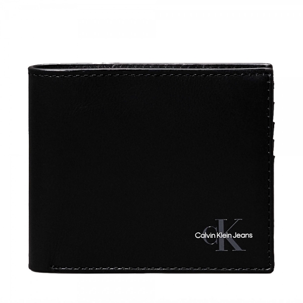 Calvin Klein Portefeuille en cuir - UNICA Noir- Ref 45 €