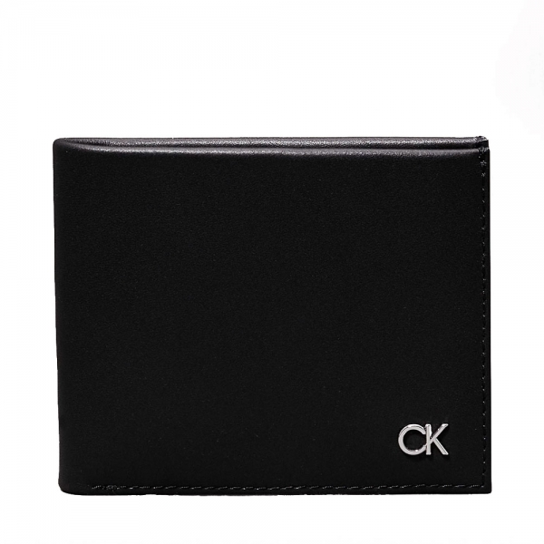 Calvin Klein PORTEFEUILLE EN CUIR AVEC COMPARTIMENT RFID POUR BILLETS - UNICA Noir- Ref 52 €