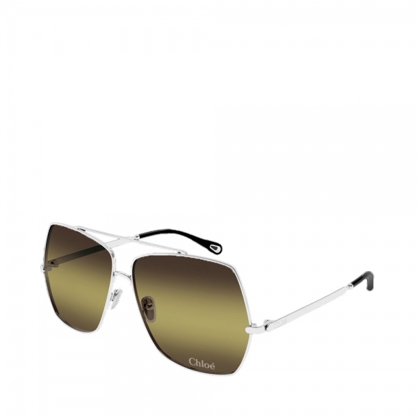 Chloe LUNETTES DE SOLEIL CH0278S - 62 Argent Vert- Ref 224 €