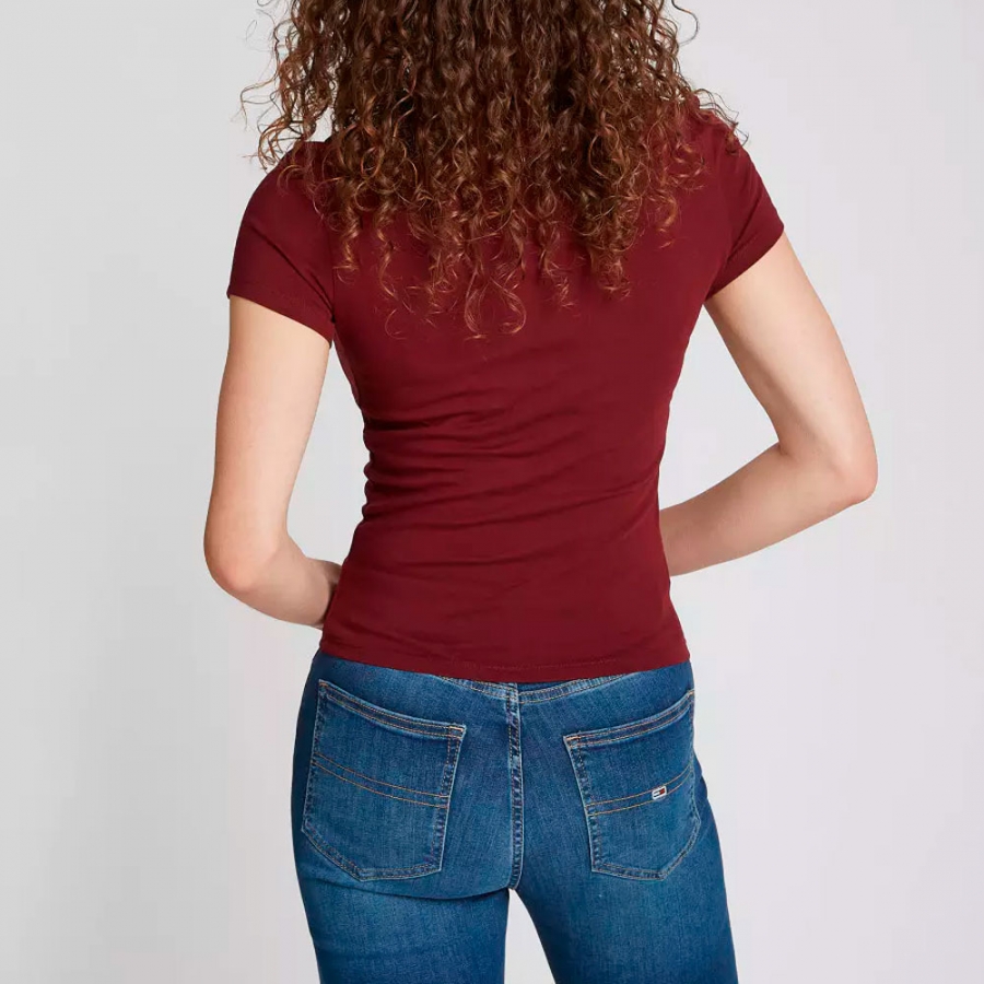 t-shirt-slim-essentiel-avec-logo t-shirt-slim-essentiel-avec-logo