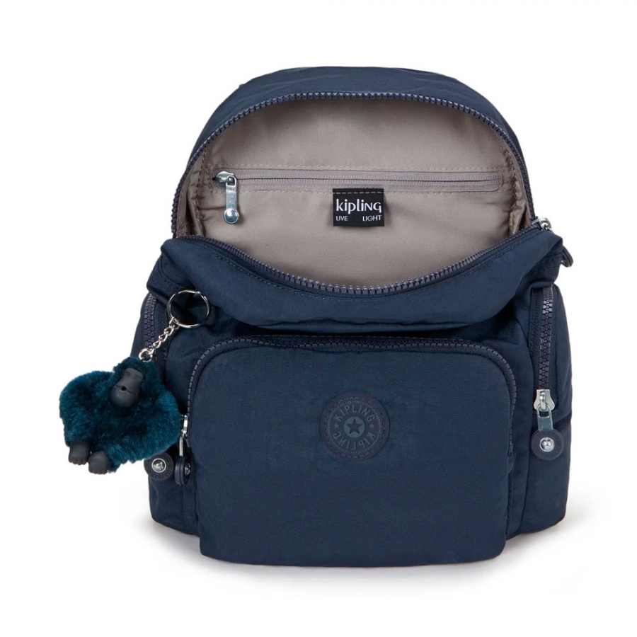 kipling-mochila-kpki604696v1-city-zip-mini-blue-bleu kipling-mochila-kpki604696v1-city-zip-mini-blue-bleu