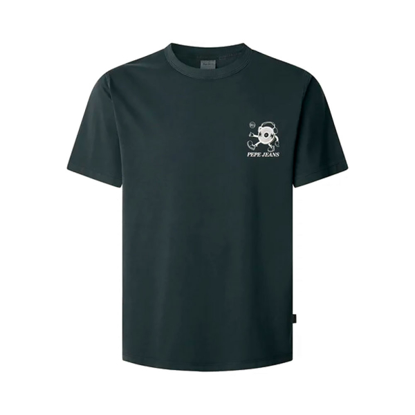 Pepe Jeans T-shirts Noir - T-shirt imprim coupe classique - M - Ref 24 €