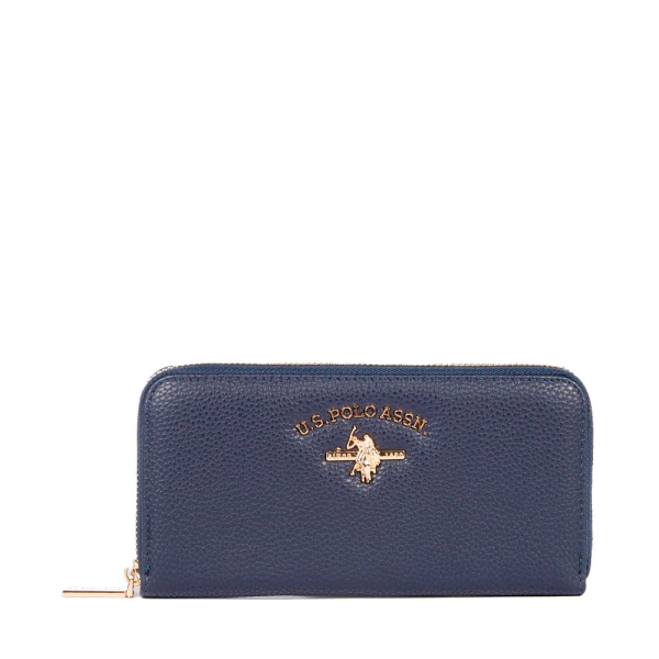 Us Polo Assn GRAND PORTEFEUILLE ZIPP STANFORD - UNICA Bleu marine- Ref 31 €