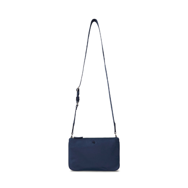 Ralph Lauren SAC BANDOULIRE EN NYLON MOYEN LANDYN - U Bleu marine- Ref 123 €