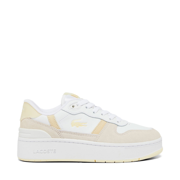 Lacoste SNEAKERS PLATEFORME CLIP T - 36 Blanc Beige- Ref 63 €