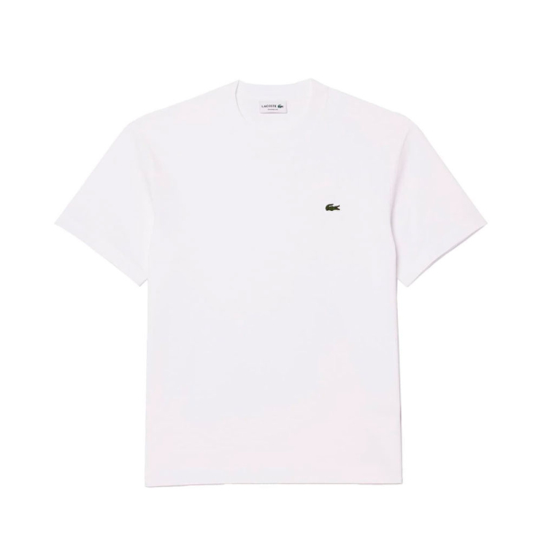 Lacoste T-shirts Blanc - chemise en coton - 6 - Ref 59 €