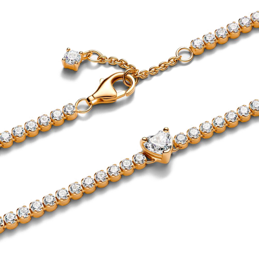 pulsera-tenis-corazon-brillante-560041c01 pulsera-tenis-corazon-brillante-560041c01