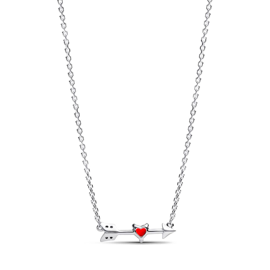 collana-con-freccia-e-cuore-in-vetro-di-murano-393669c01 collana-con-freccia-e-cuore-in-vetro-di-murano-393669c01