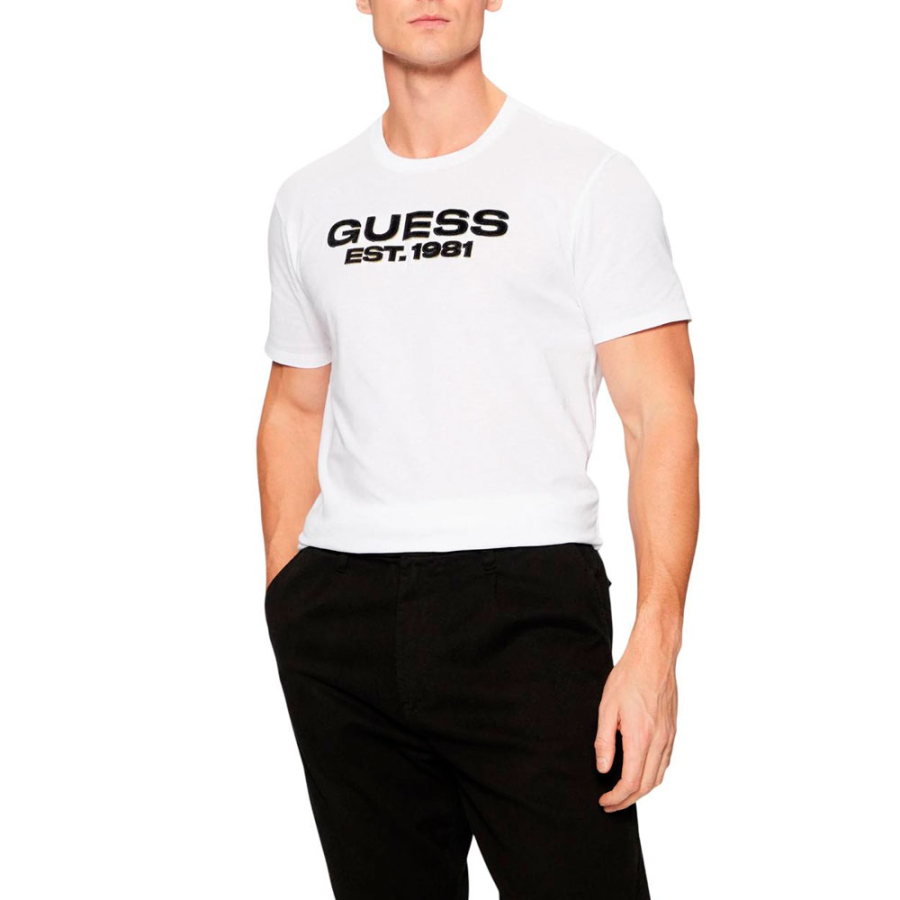 t-shirt-basic-con-logo-in-velluto t-shirt-basic-con-logo-in-velluto