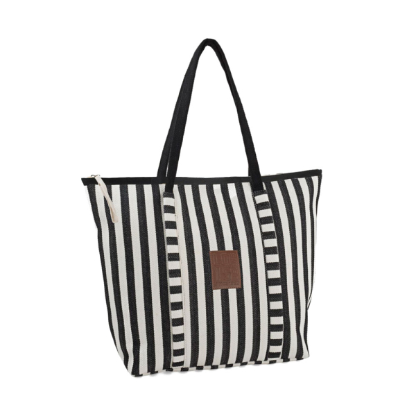 Lois SAC DE PLAGE - U Noir, Blanc- Ref.