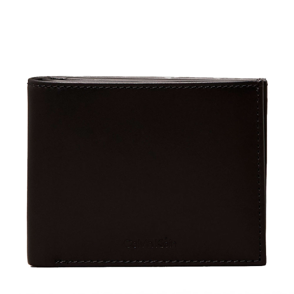 Calvin Klein PORTEFEUILLE DEUX VOLETS DE QUALIT SUPRIEURE 5 CC - U Noir- Ref 56 €