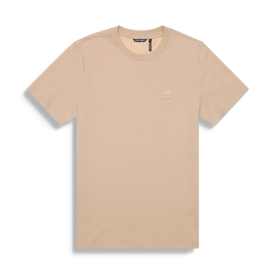 t-shirt-vestibilita-regolare-con-logo-in-metallo t-shirt-vestibilita-regolare-con-logo-in-metallo