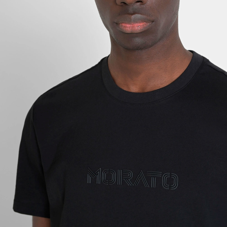t-shirt-coupe-regulier-avec-imprime-logo-en-mousse t-shirt-coupe-regulier-avec-imprime-logo-en-mousse