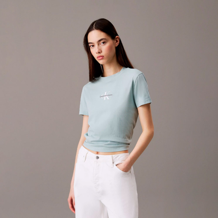 t-shirt-corta-con-monogramma t-shirt-corta-con-monogramma