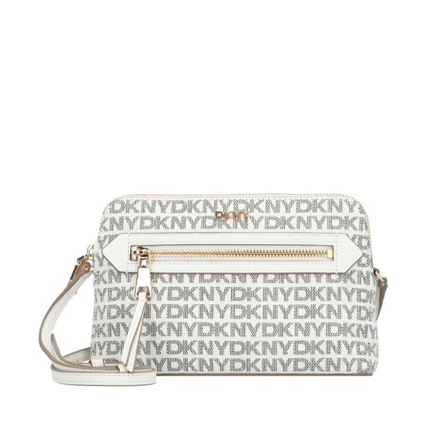 Dkny SAC À BANDOULIÈRE DÔME BRYANT AVE TZ - U Blanc- Ref.