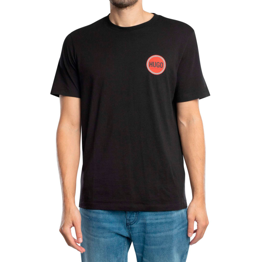 t-shirt-in-maglia-con-logo-stampa-racing t-shirt-in-maglia-con-logo-stampa-racing