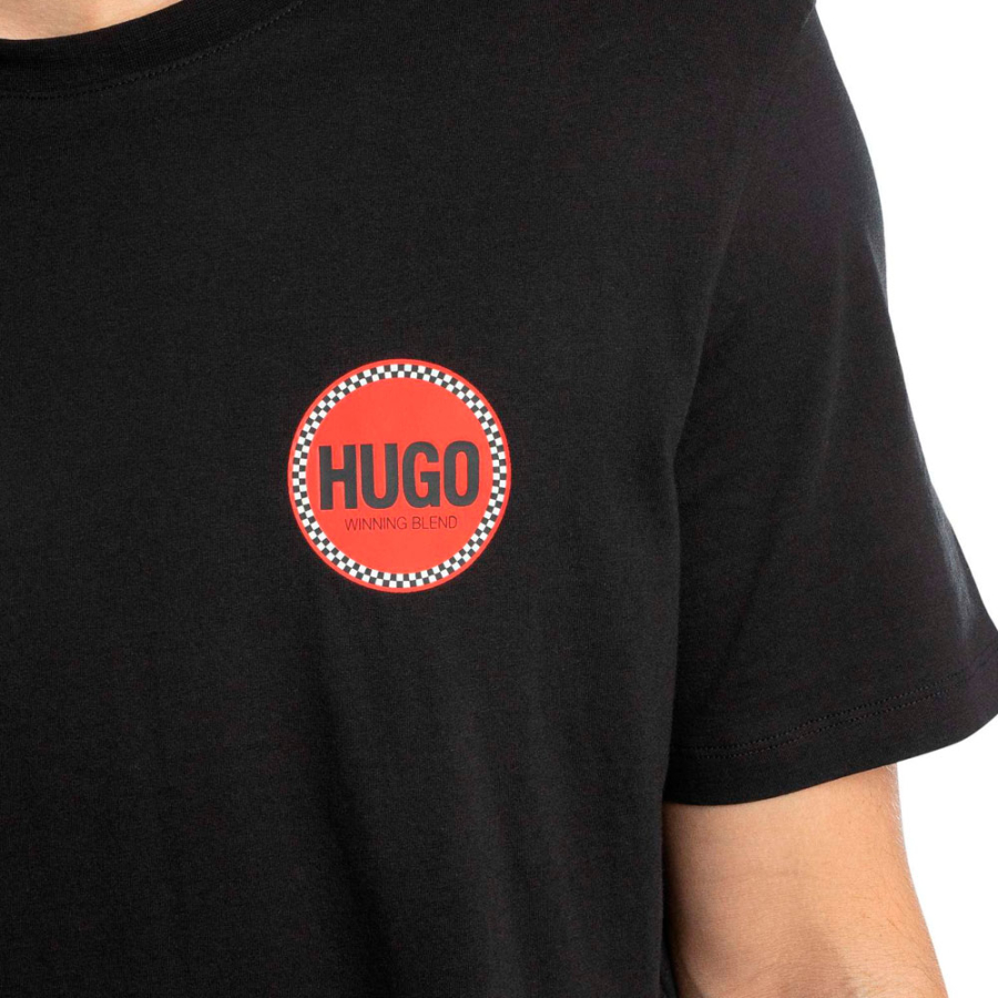 t-shirt-in-maglia-con-logo-stampa-racing t-shirt-in-maglia-con-logo-stampa-racing