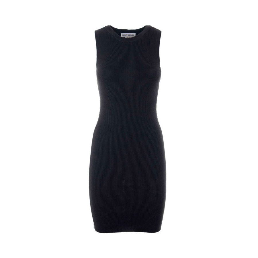 side-logo-rib-mini-dress side-logo-rib-mini-dress