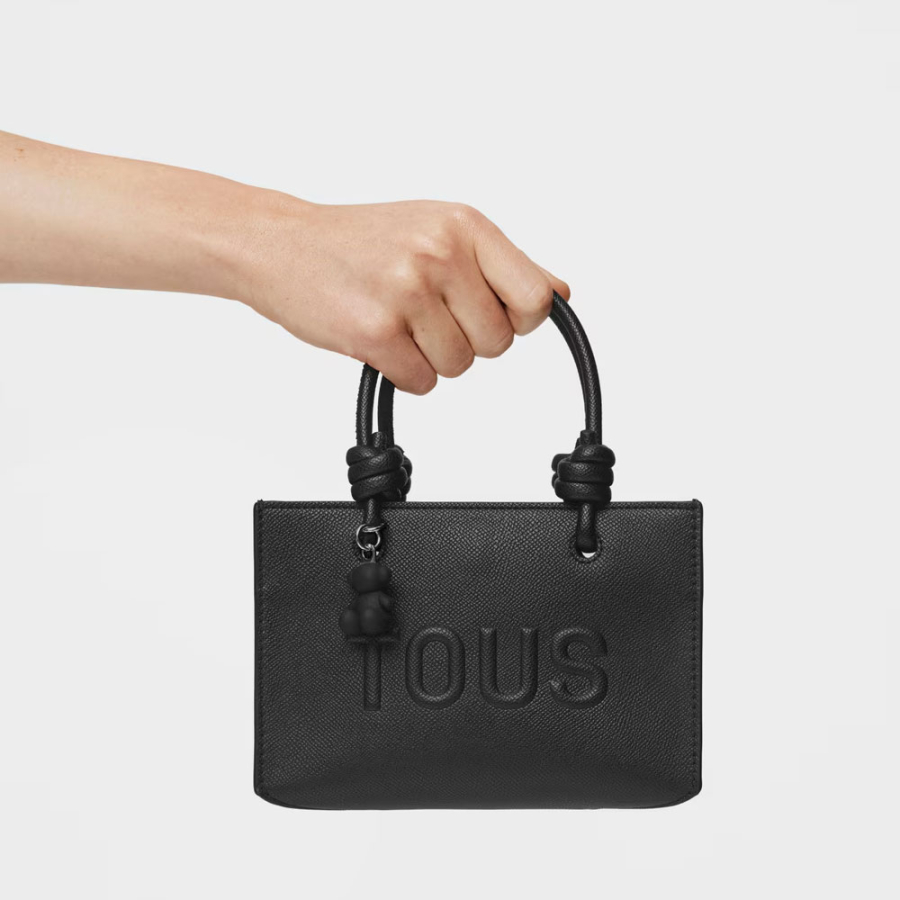 mini-bolso-horizontal-negro-la-rue-new-tous mini-bolso-horizontal-negro-la-rue-new-tous