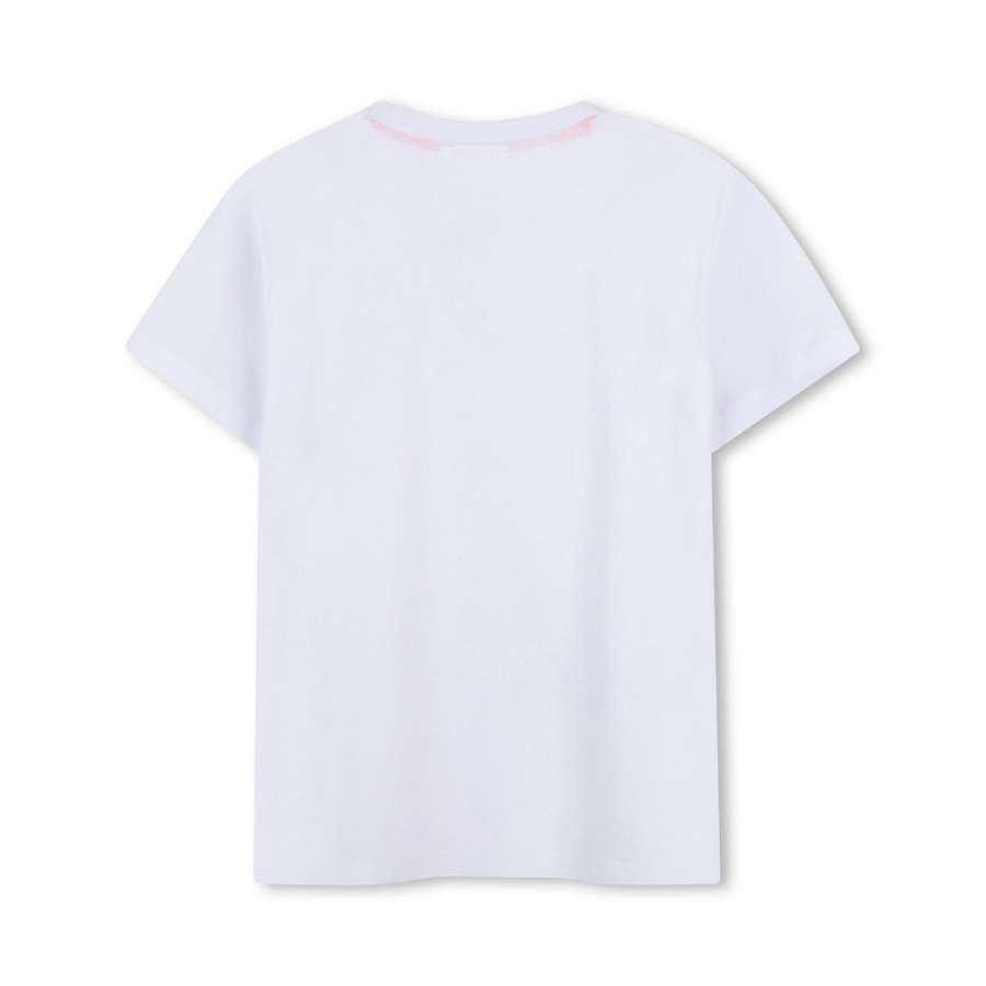 t-shirt-pour-enfant-imprime-avec-logo-empile