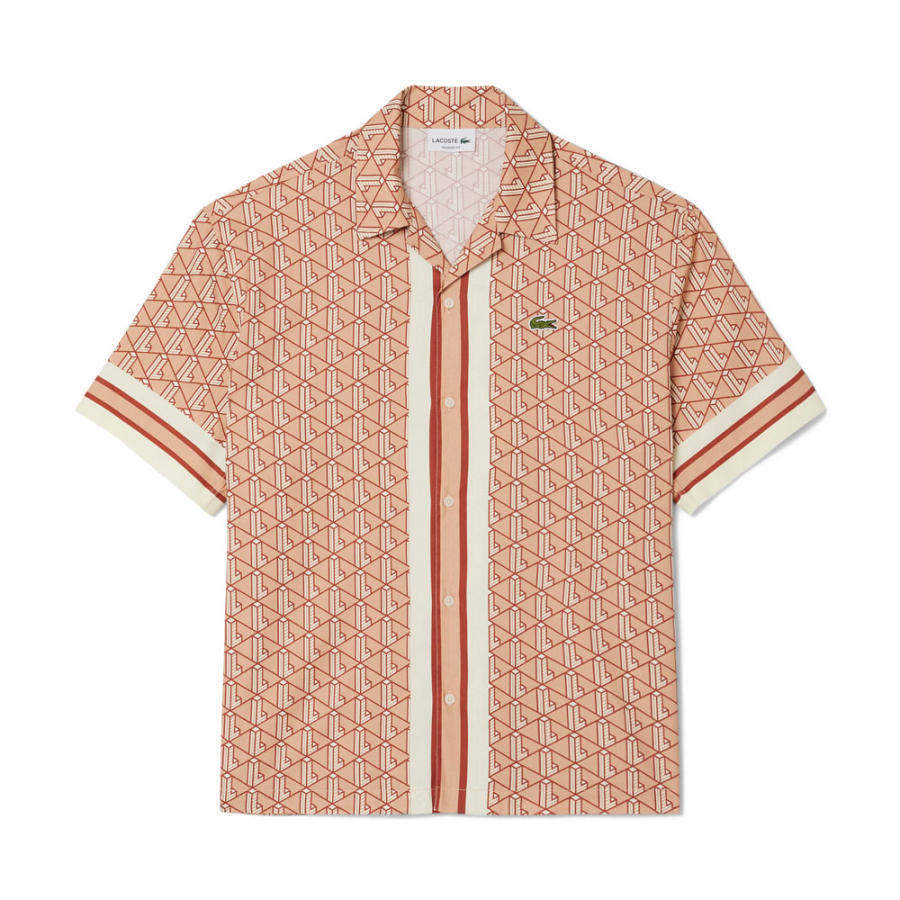 camisa-con-monograma-de-corte-recto camisa-con-monograma-de-corte-recto
