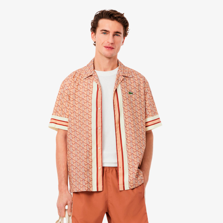 camisa-con-monograma-de-corte-recto camisa-con-monograma-de-corte-recto