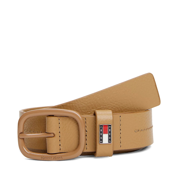 Tommy Hilfiger CEINTURE EN CUIR AVEC BADGE DISTINCTIF - 85 Brun- Ref 32 €