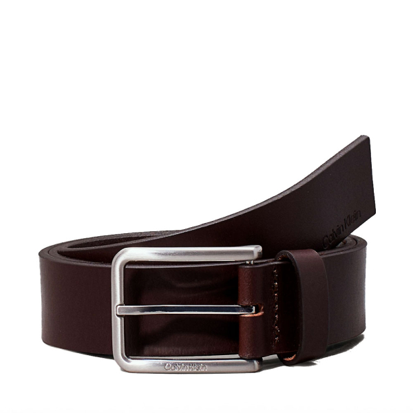 Calvin Klein CEINTURE EN GRAIN HUILE CHALEUREUX - 105 Brun- Ref 35 €