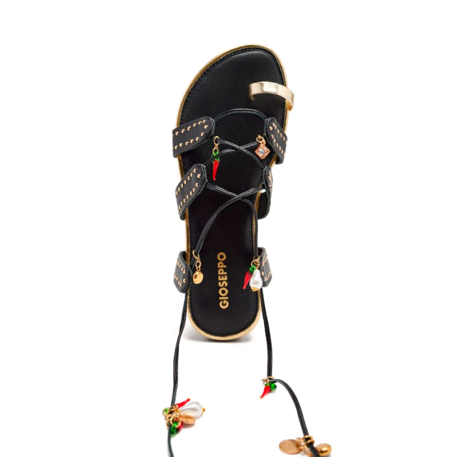 ione-leather-sandals-with-beads-and-studs ione-leather-sandals-with-beads-and-studs
