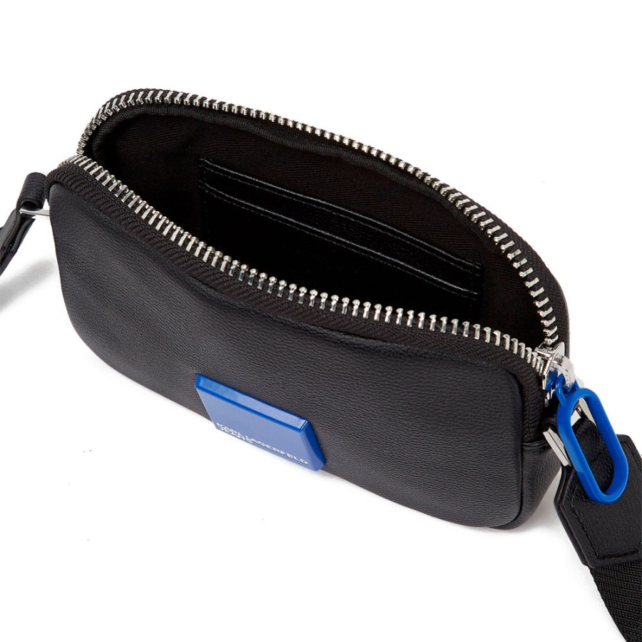 mini-sac-bandouliere-carre-a-logo-klj mini-sac-bandouliere-carre-a-logo-klj